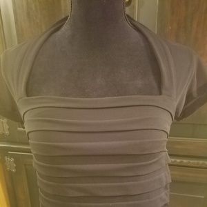 Cap sleeve cocktail dress